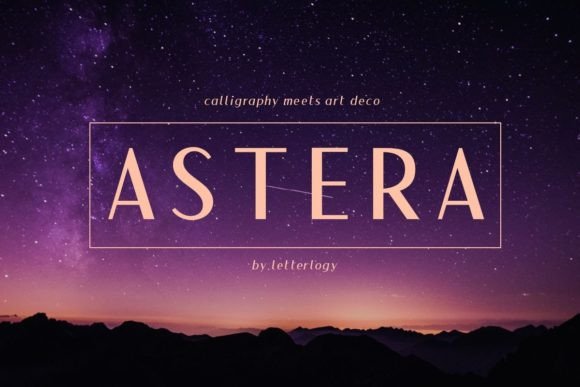 Astera: A Font That Elevates Your Brand