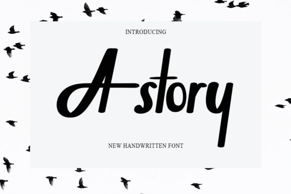 Astory: A Font That Feels Like a Handwritten Note