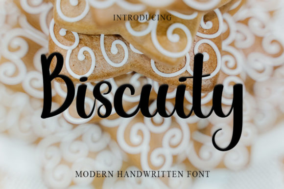 Biscuity: A Handwritten Font for Editorial Elegance