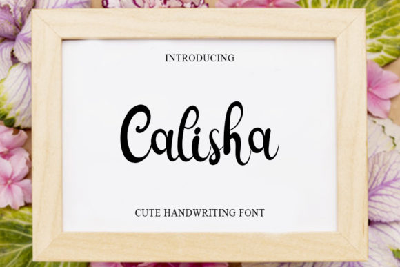 Calisha: A Script Font That Breathes Life Into Editorial Design