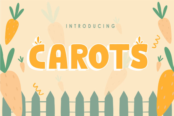 Carots: A Versatile Display Font for Campaign Creativity