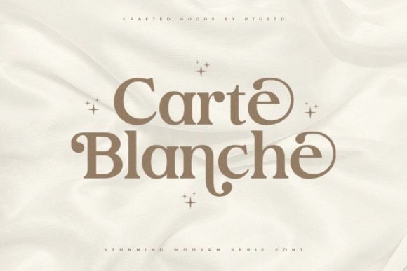 Carte Blanche: A Font That Elevates Your Brand