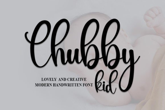 Chubby Kid: The Font That Elevates Your Campaigns
