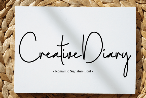 Creative Diary: A Font That Speaks with Character