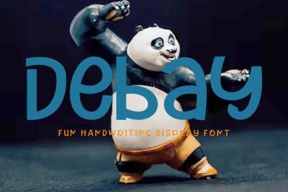 Debay: A Display Font for Editorial Design and Branding
