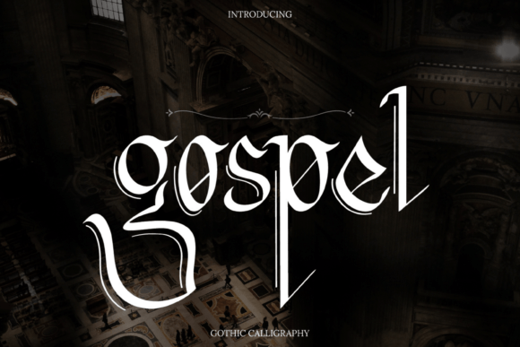 Gospel: A Blackletter Font for Digital Design