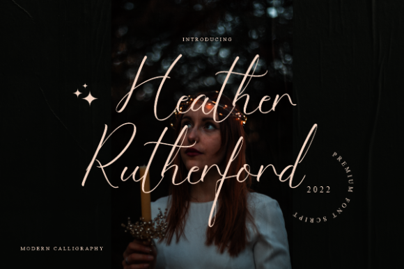 Heather Rutherford: A Script Font for Modern Web Design