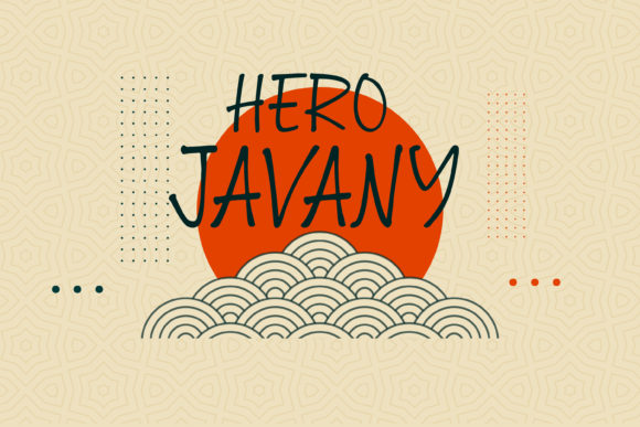 Hero Javany: A Display Font That Elevates Your Craft Projects
