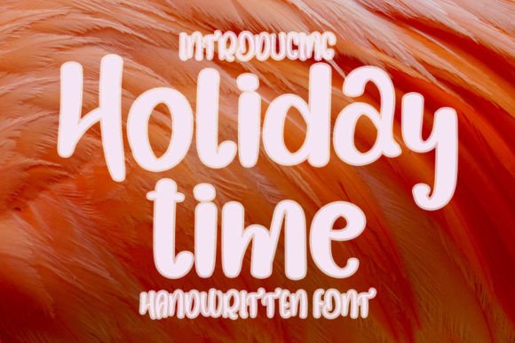 Holiday Time Font for a Polished Brand Touch