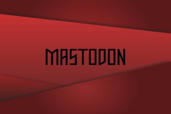 Mastodon: A Modern Display Font for Editorial Design
