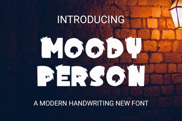 Moody Person: A Font That Breathes Character Into Every Project