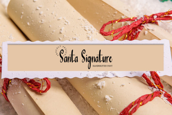 Santa’s Signature Font Review