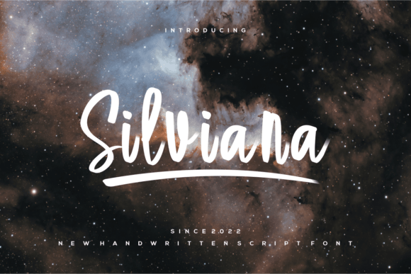 Silviana: A Handwritten Font for Creative Makers