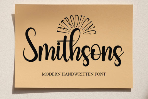 Smithsons: The Font That Elevates Your Campaigns