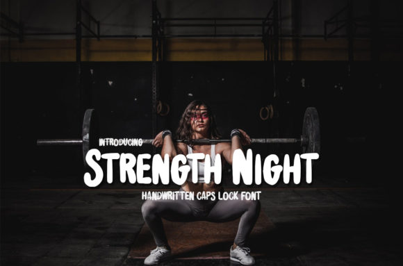 Strength Night: A Font That Elevates Branding