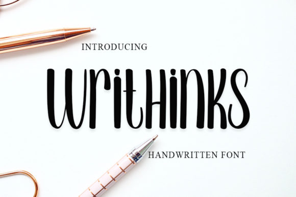 Writhinks: A Font That Speaks with Grace